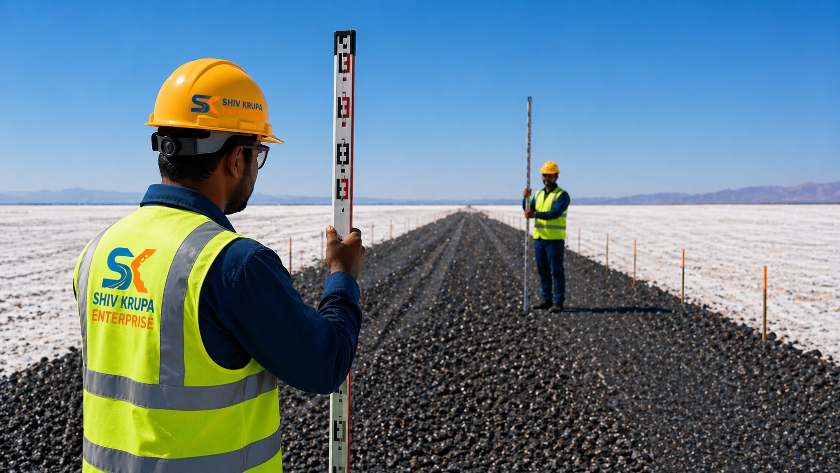 Survey and levelling operations